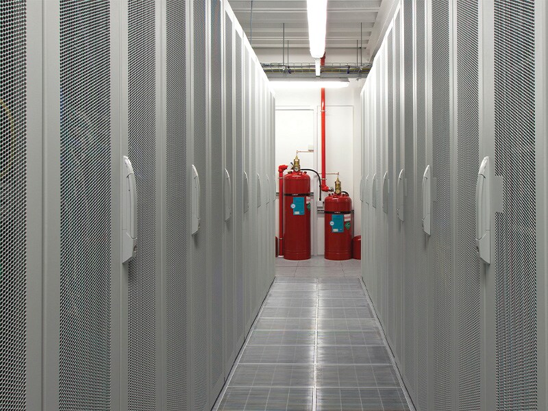 Data Center in Halocarbon Systems