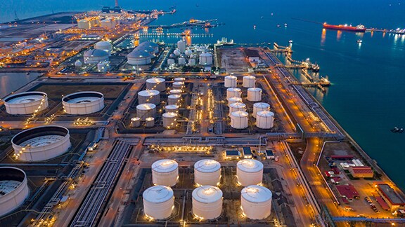 Petrochemical oil and gas POG